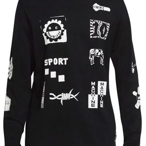 Nike Air Black Long Sleeve Tee